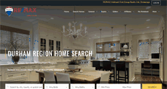 Desktop Screenshot of durhamregionhomesearch.com