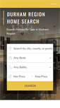 Mobile Screenshot of durhamregionhomesearch.com